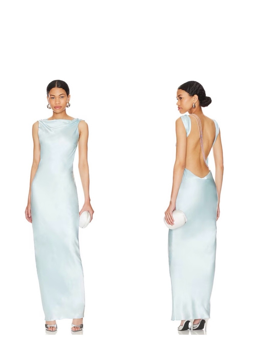 The Bar- Pierre light blue dress